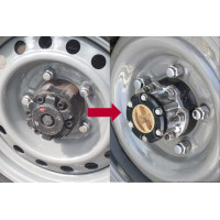 Umrüstungs-Kit Autom. zu manueller Freilaufnabe (AISIN) Umrüstungs-Kit Autom. zu manueller Freilaufnabe (AISIN)