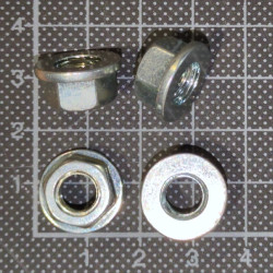 Mutter Sechskant mit Flansch M8 8mm x 1.25