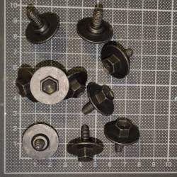 Tellerkopf-Schraube M6 10x1.0