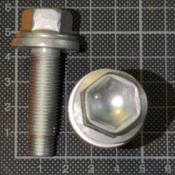 Sechskant-Schraube mit Flansch und Scheibe M12 30x1.25