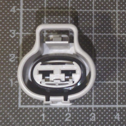 Steckverbinder 2-pin weiblich Econoseal wasserdicht (TE187)